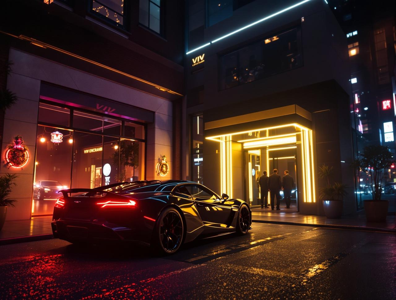 豪车夜店